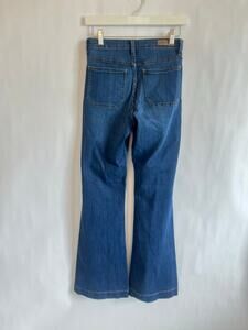 ANGRY RABBIT WOMENS JUNIORS STRETCH PREMIUM FLARE JEANS MEDIUM WASH SIZE 28/7